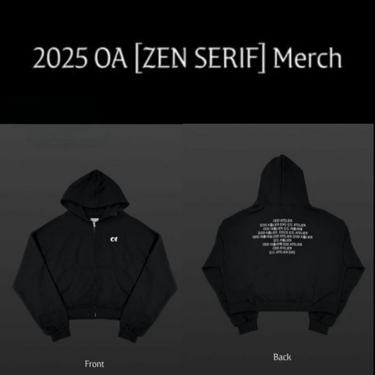 JENNIE (BLACKPINK) ZEN SERIF HOODIE