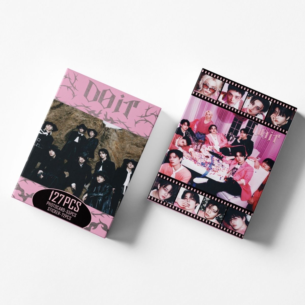 STRAY KIDS MERCH PHOTOCARDS 127 PCS DO IT (55 CARDS + 72 STICKERS)