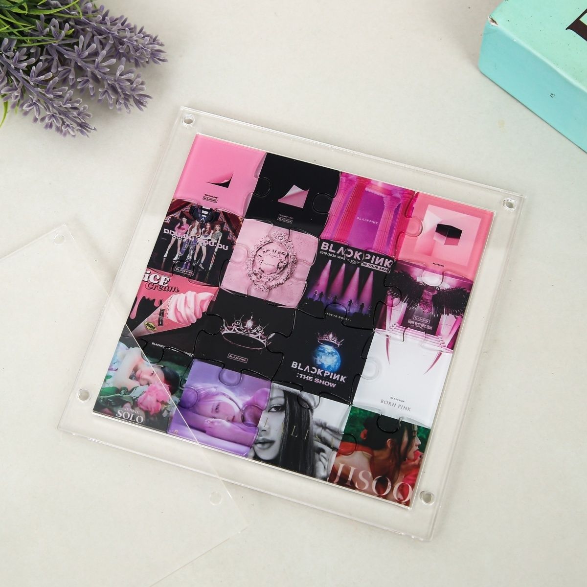 BLACKPINK ALBUMS DECORATIVE PUZZLE BOARD