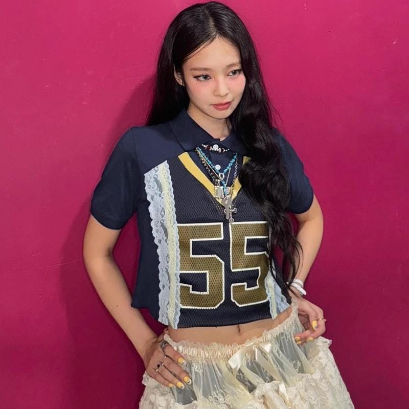 JENNIE (BLACKPINK) T-SHIRT 100% POLYESTER