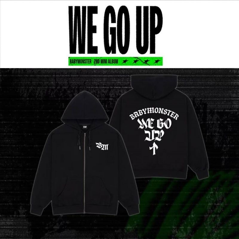 BABYMONSTER HOODIE WE GO UP