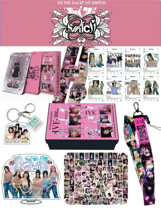 IVE MERCH BOX SWITCH 166 PCS (GIFT BOX WITH SEVERAL ITEMS!âš)