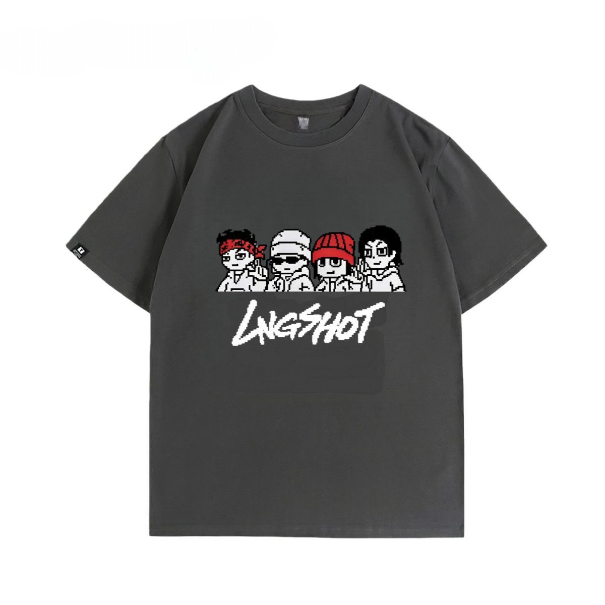 LNGSHOT T-SHIRTS 100% COTTON (various colors)
