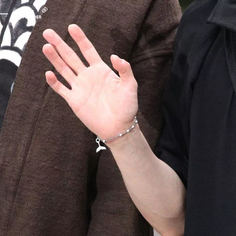 SUGA BRACELET BTS WHALIEN 52 STAINLESS STEEL