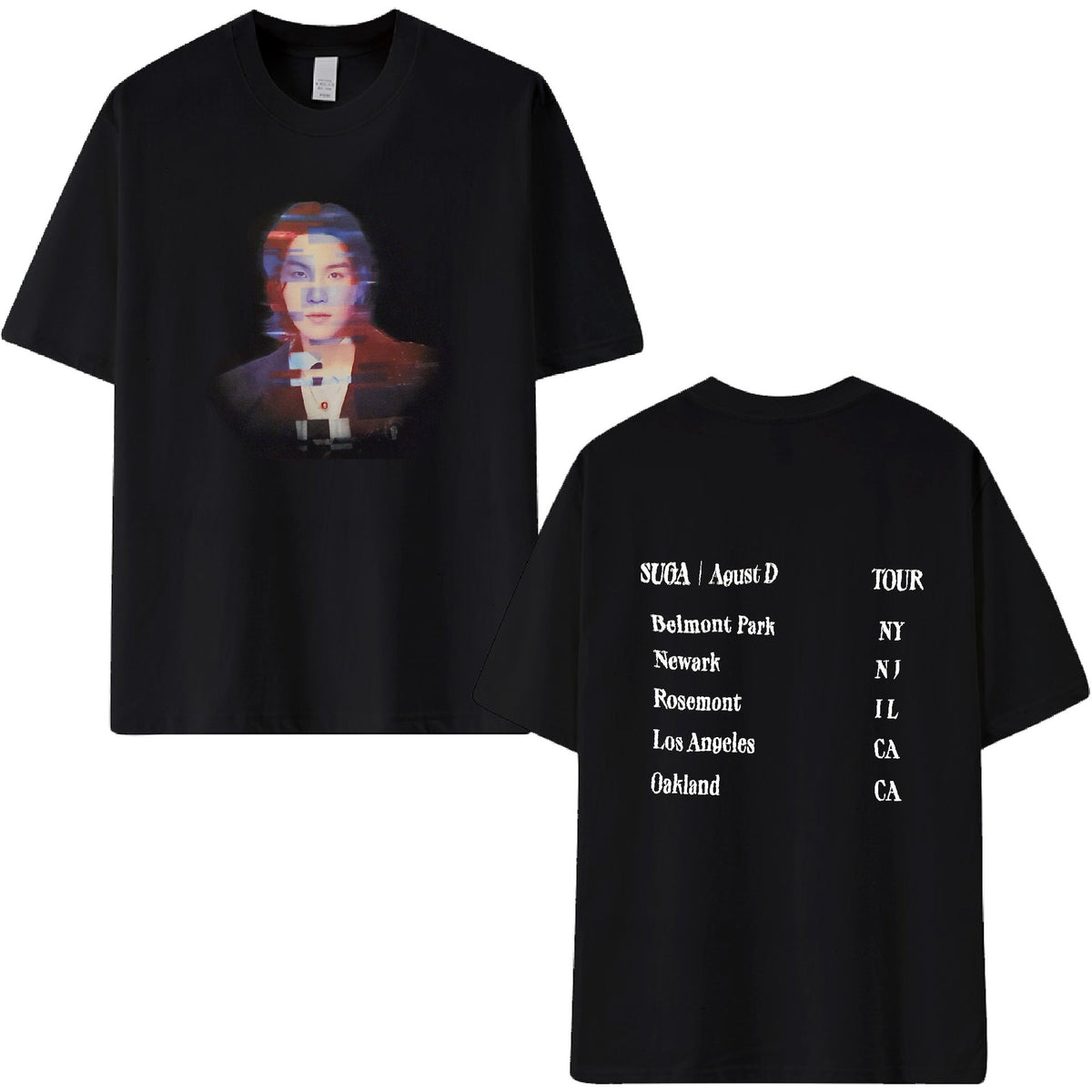 T-SHIRT SUGA AGUST D D'DAY 100% COTTON