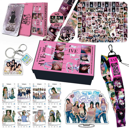 IVE MERCH BOX SWITCH 166 PCS (GIFT BOX WITH SEVERAL ITEMS!✨)