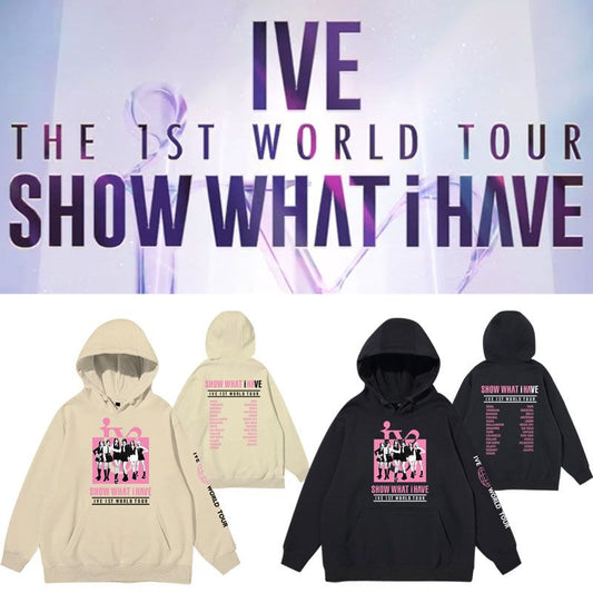 IVE MERCH 1st WORLD TOUR “ Show what I have” HOODIE