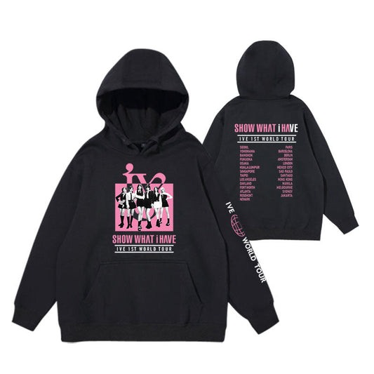 IVE MERCH 1st WORLD TOUR “ Show what I have” HOODIE
