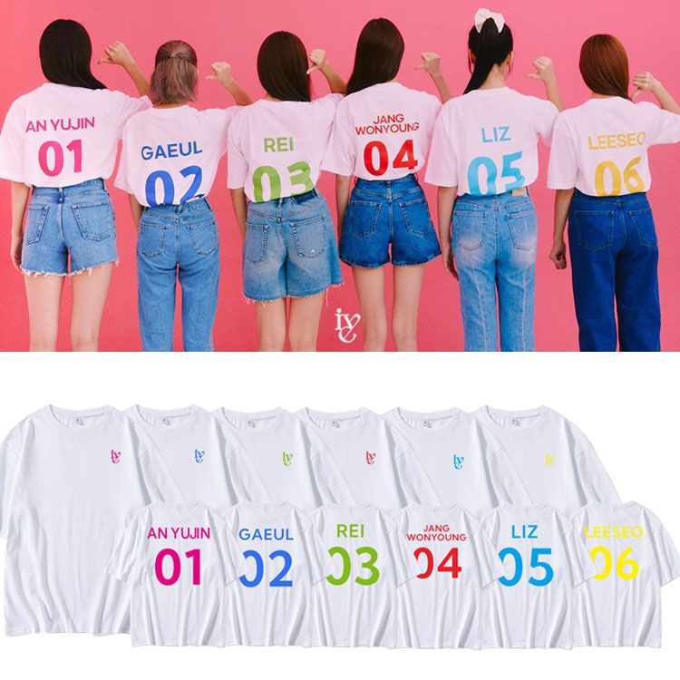 IVE MERCH  T-SHIRTS (All members)