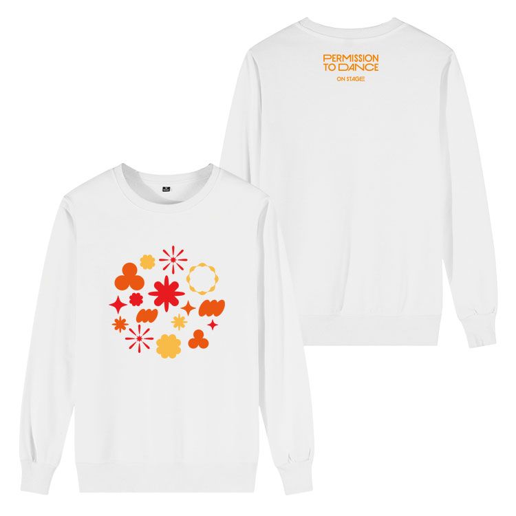 BTS PERMISSION TO DANCE HOODIE (black/white)
