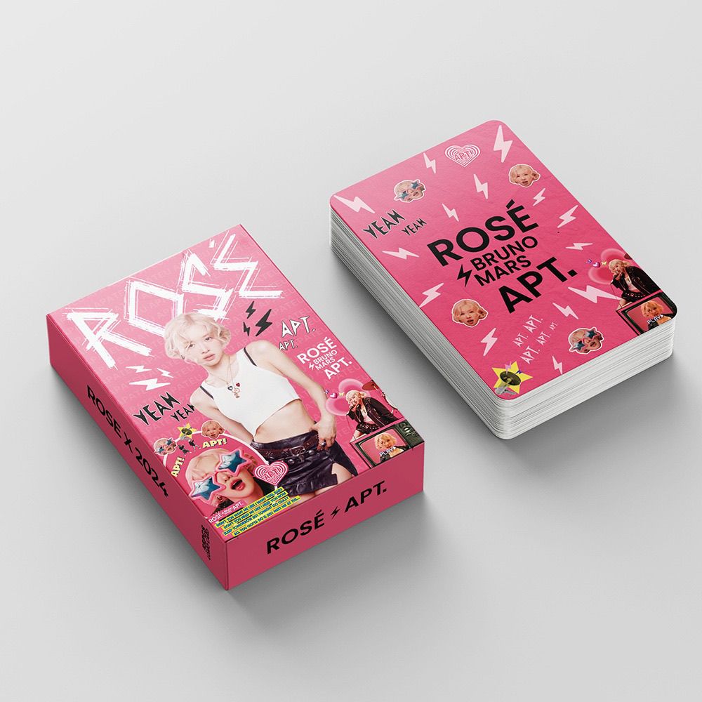 APT ROSÉ PHOTOCARDS 55 PCS