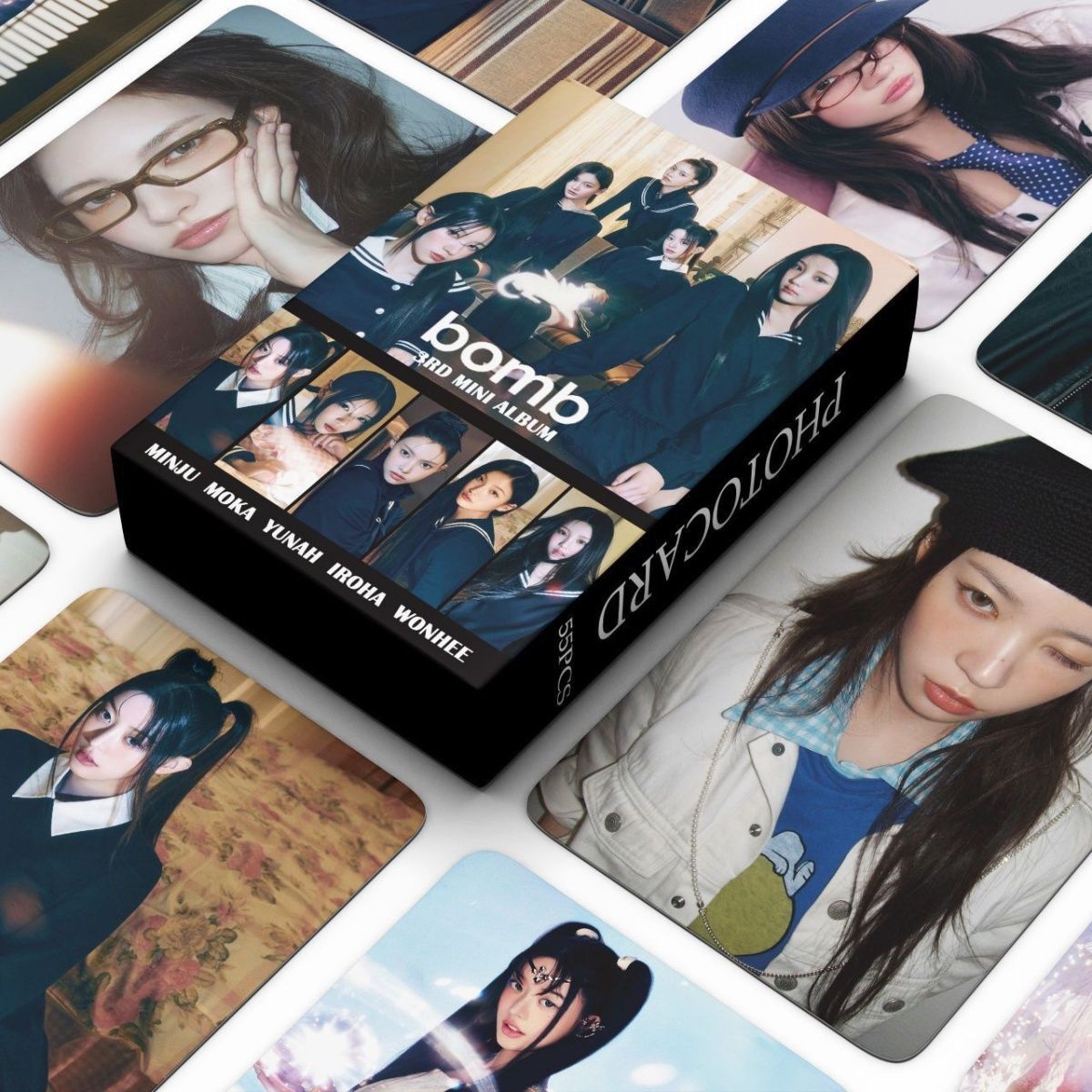 ILLIT BOMB PHOTOCARDS 55 PCS