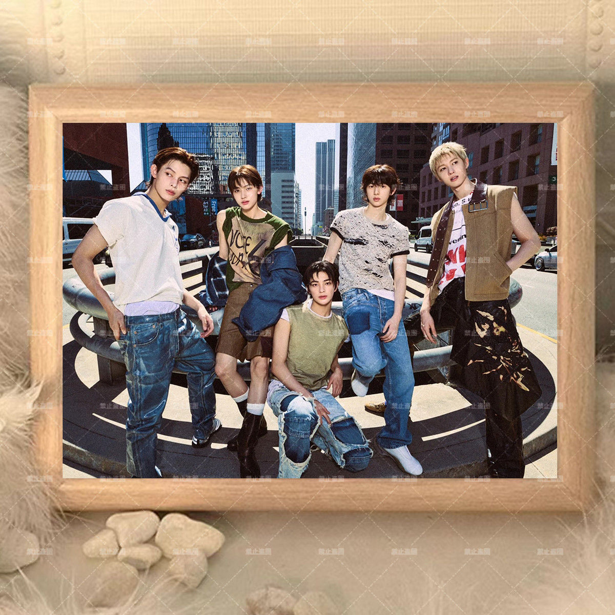 CORTIS DECORATIVE FRAME - VARIOUS SIZES AND IMAGES