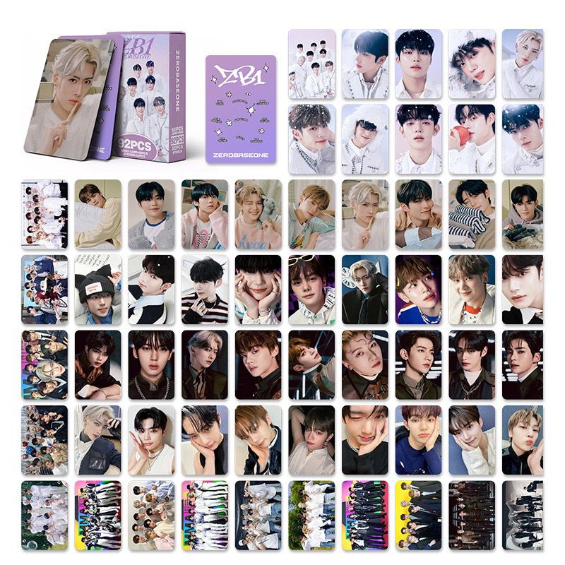 ZB1 ZEROBASEONE PHOTOCARDS + STICKERS 92 PCS