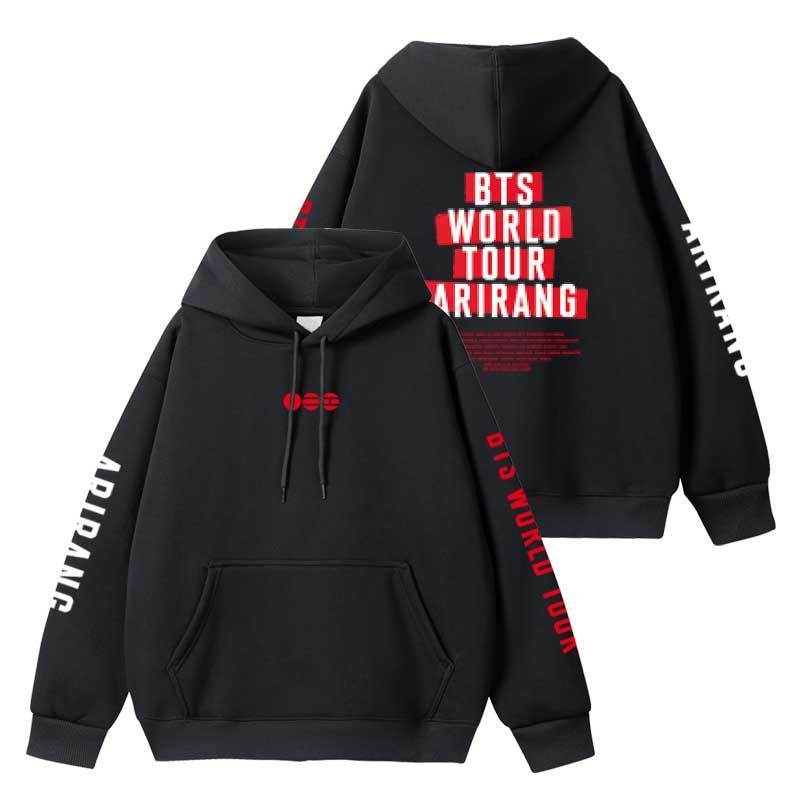 BTS TOUR 2026 COLLEGE JACKET AND HOODIE