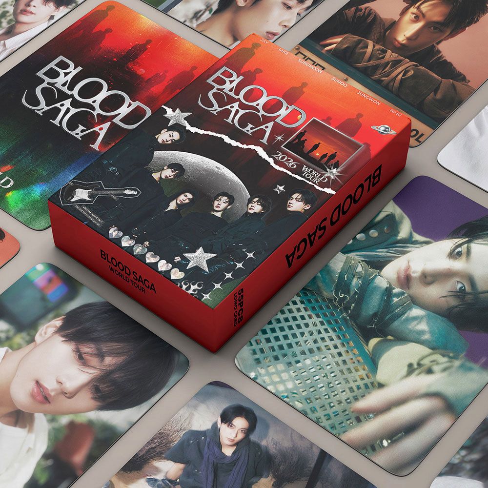 PHOTOCARDS ENHYPEN BLOOD SAGA 55 PCS
