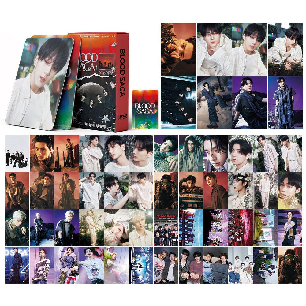 PHOTOCARDS ENHYPEN BLOOD SAGA 55 PCS