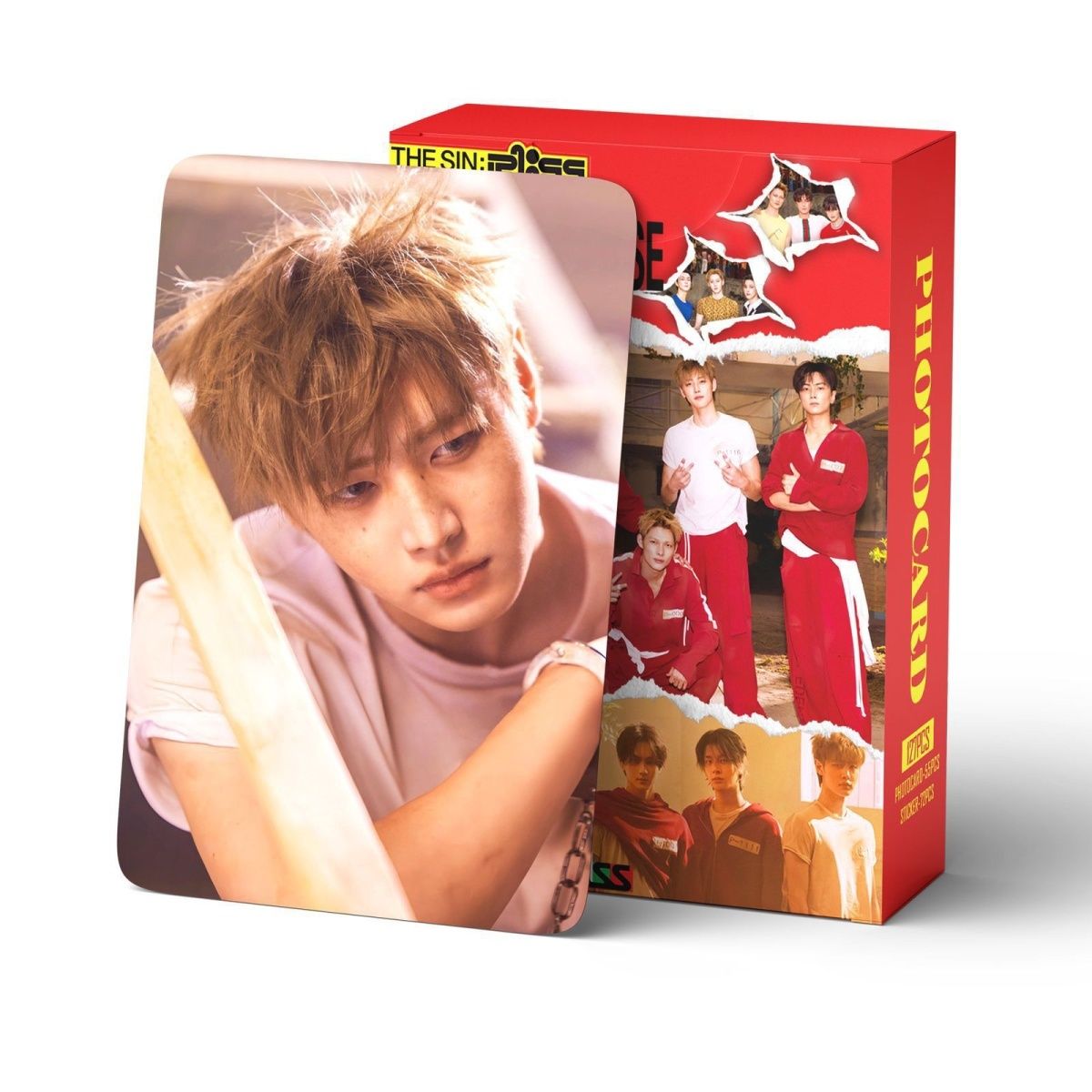 PHOTOCARDS ENHYPEN THE SIN: BLISS 127 PCS (55 Photocards + 72 Stickers)