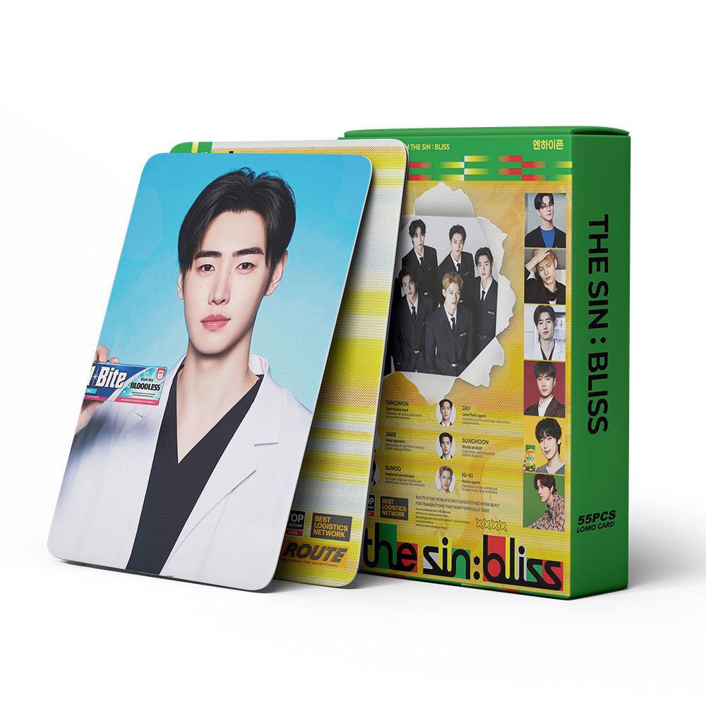 PHOTOCARDS ENHYPEN THE SIN: BLISS 55 PCS