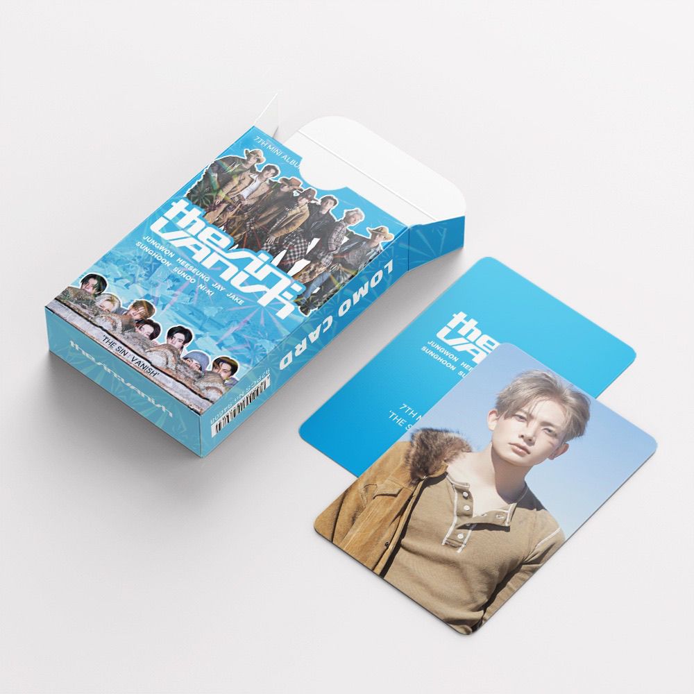 PHOTOCARDS ENHYPEN THE SIN: VANISH 92 PCS (60 Photocards + 32 Stickers)