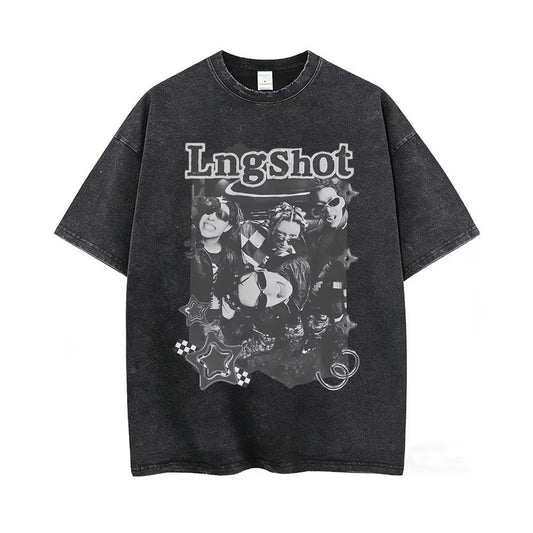 LNGSHOT T-SHIRTS 100% COTTON (VARIOUS MODELS)