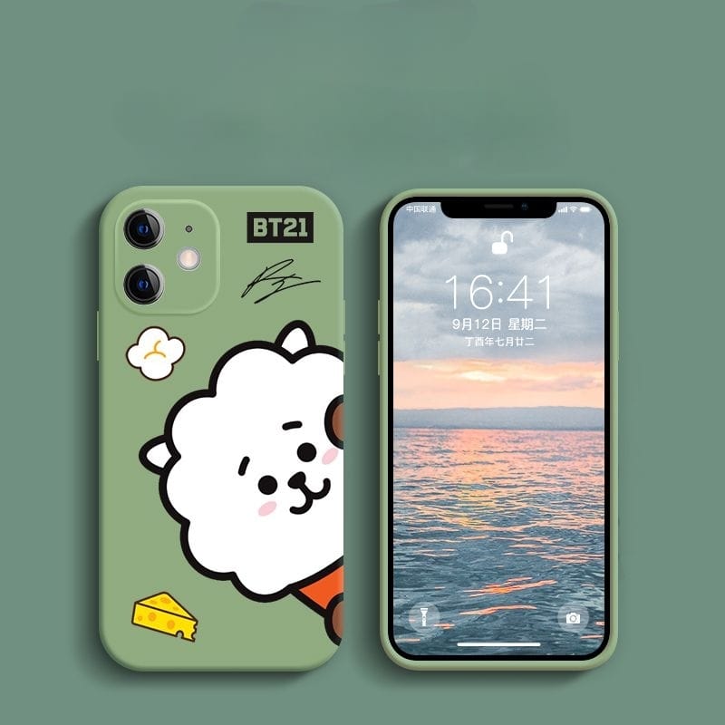 BT21 BTS CELL PHONE CASES ALL CHARACTERS - IPHONE VARIOUS MODELS!