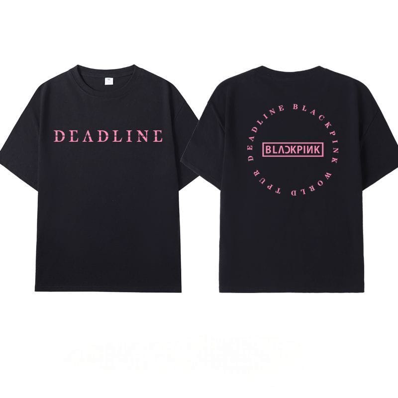 BLACKPINK DEADLINE  T-SHIRTS 100% COTTON