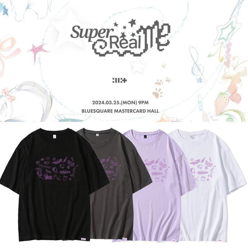 ILLIT SUPER REAL ME T SHIRT 100% COTTON