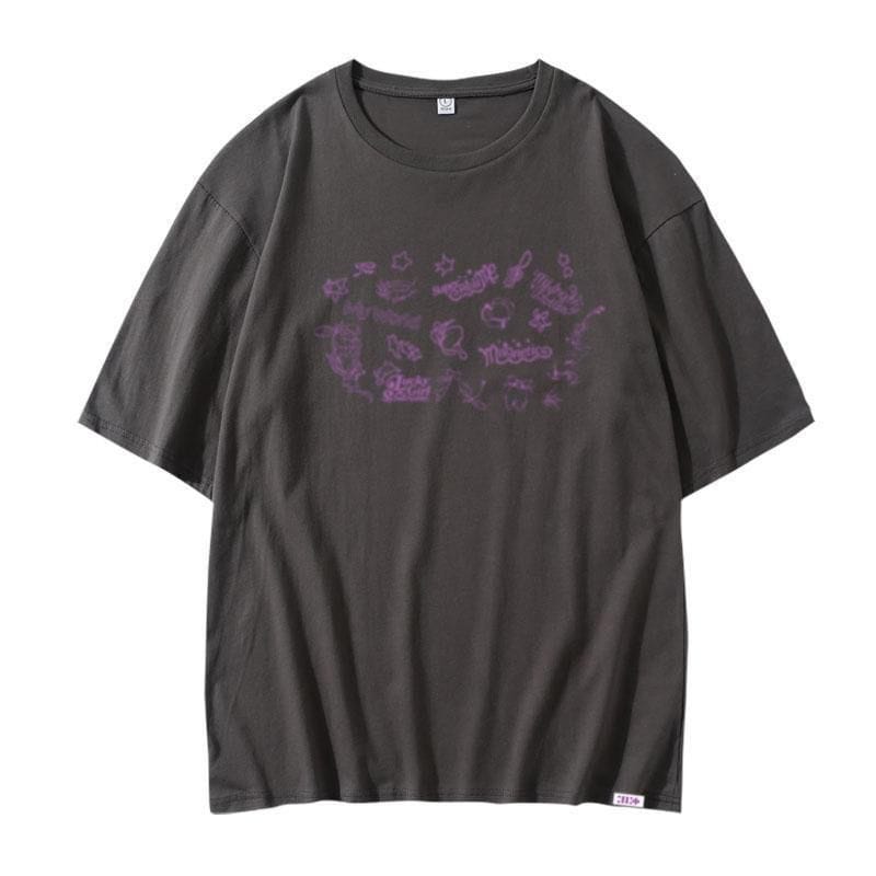 ILLIT SUPER REAL ME T SHIRT 100% COTTON