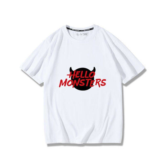 BABY MONSTER HELLO MONSTER T SHIRT 100% COTTON