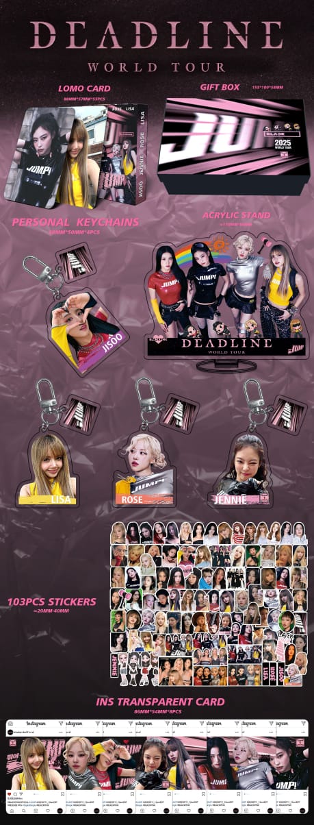 BLACKPINK DEADLINE JUMP GIFT BOX