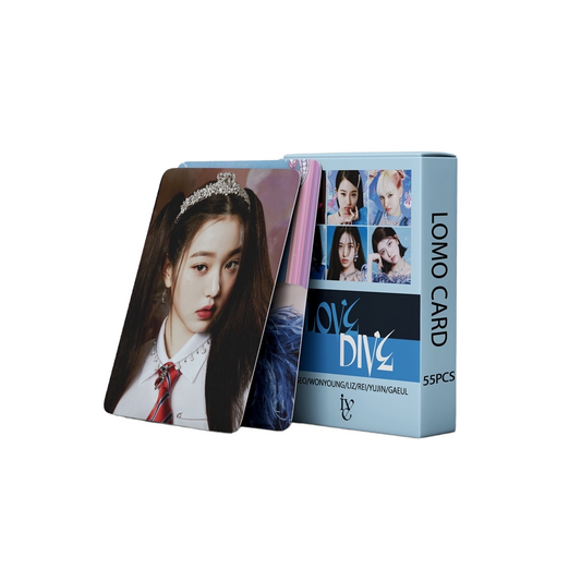 IVE MERCH LOVE DIVE PHOTOCARDS 55 PCS