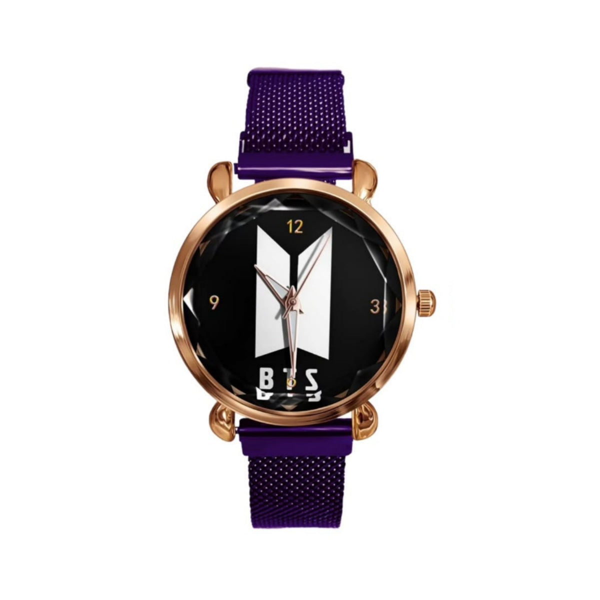 BTS ARMY WATCHES WITH STAINLESS STEEL STRAP - 3 COLOR OPTIONS!✨