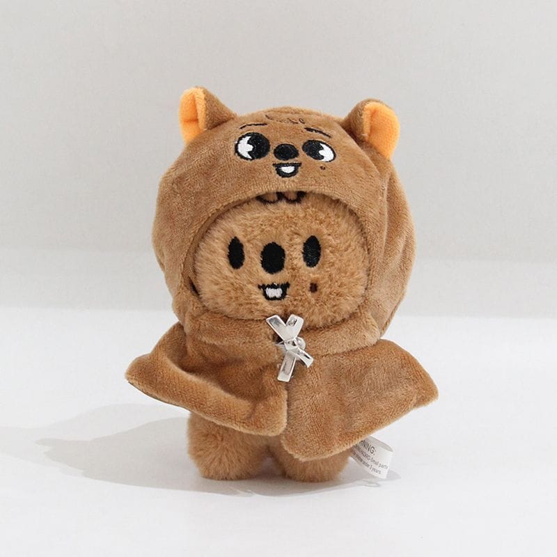 STRAY KIDS SKZ 5'CLOCK SKZOO 10CM PLUSH OUTFIT