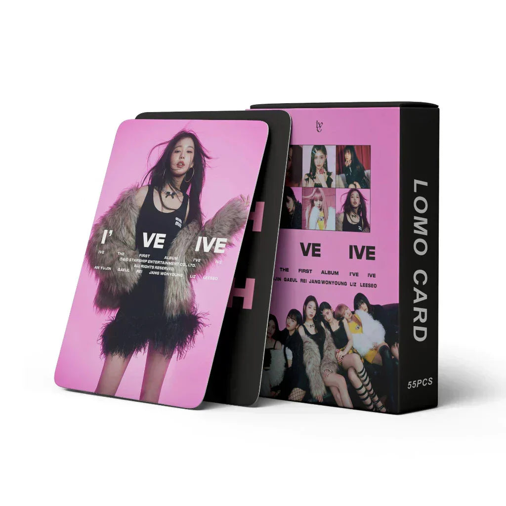 IVE MERCH PHOTOCARDS  I'VE 55 PCS