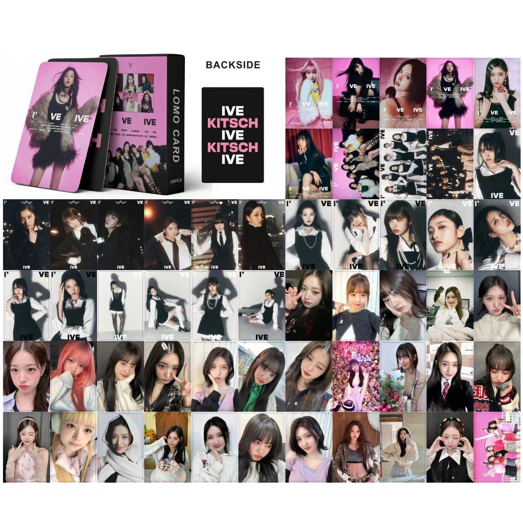 IVE MERCH PHOTOCARDS  I'VE 55 PCS