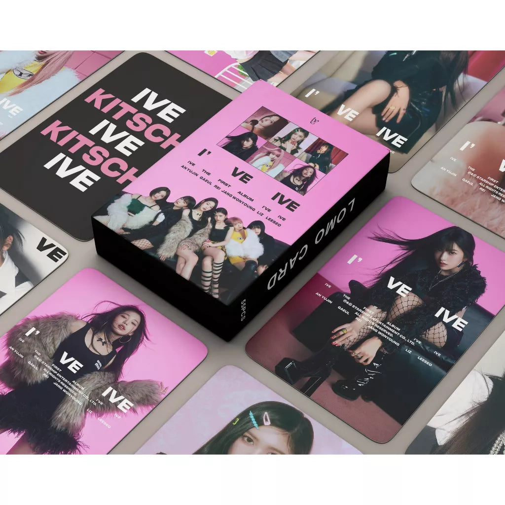 IVE MERCH PHOTOCARDS  I'VE 55 PCS
