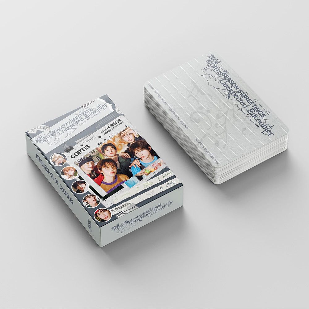 CORTIS PHOTOCARDS 2026 UNEXPECTED ENCOUNTER 55 PCS