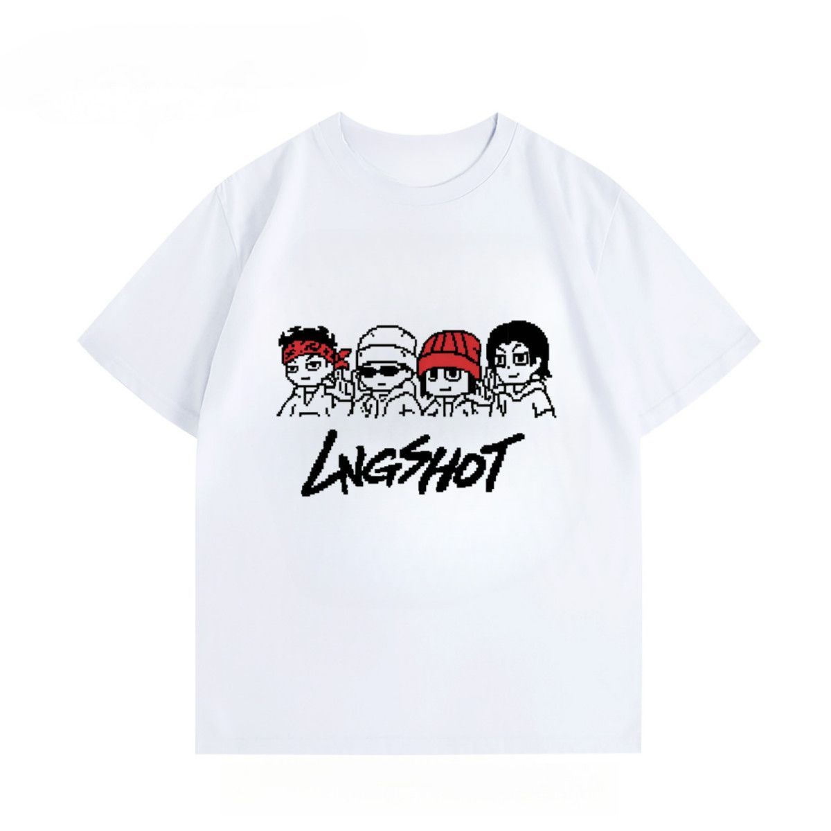 LNGSHOT T-SHIRTS 100% COTTON (various colors)