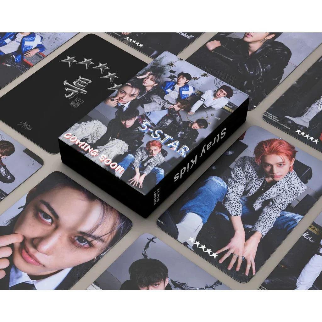 STRAY KIDS PHOTOCARDS KARMA, ATE, HOP, GIANT, 5 STAR, MANIAC, MAXIDENT + VARIOUS OPTIONS!✨ (55 PCS)