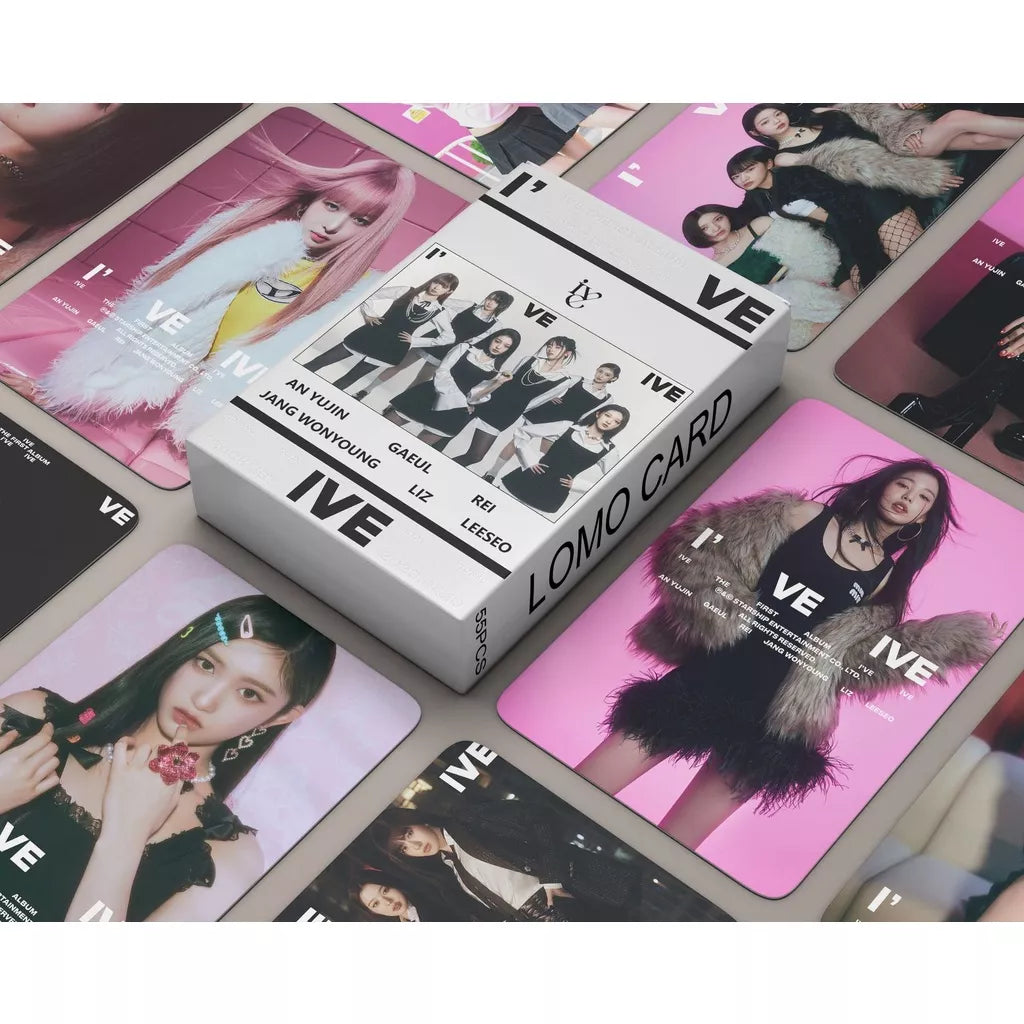 IVE MERCH  I'VE PHOTOCARDS 55 PCS